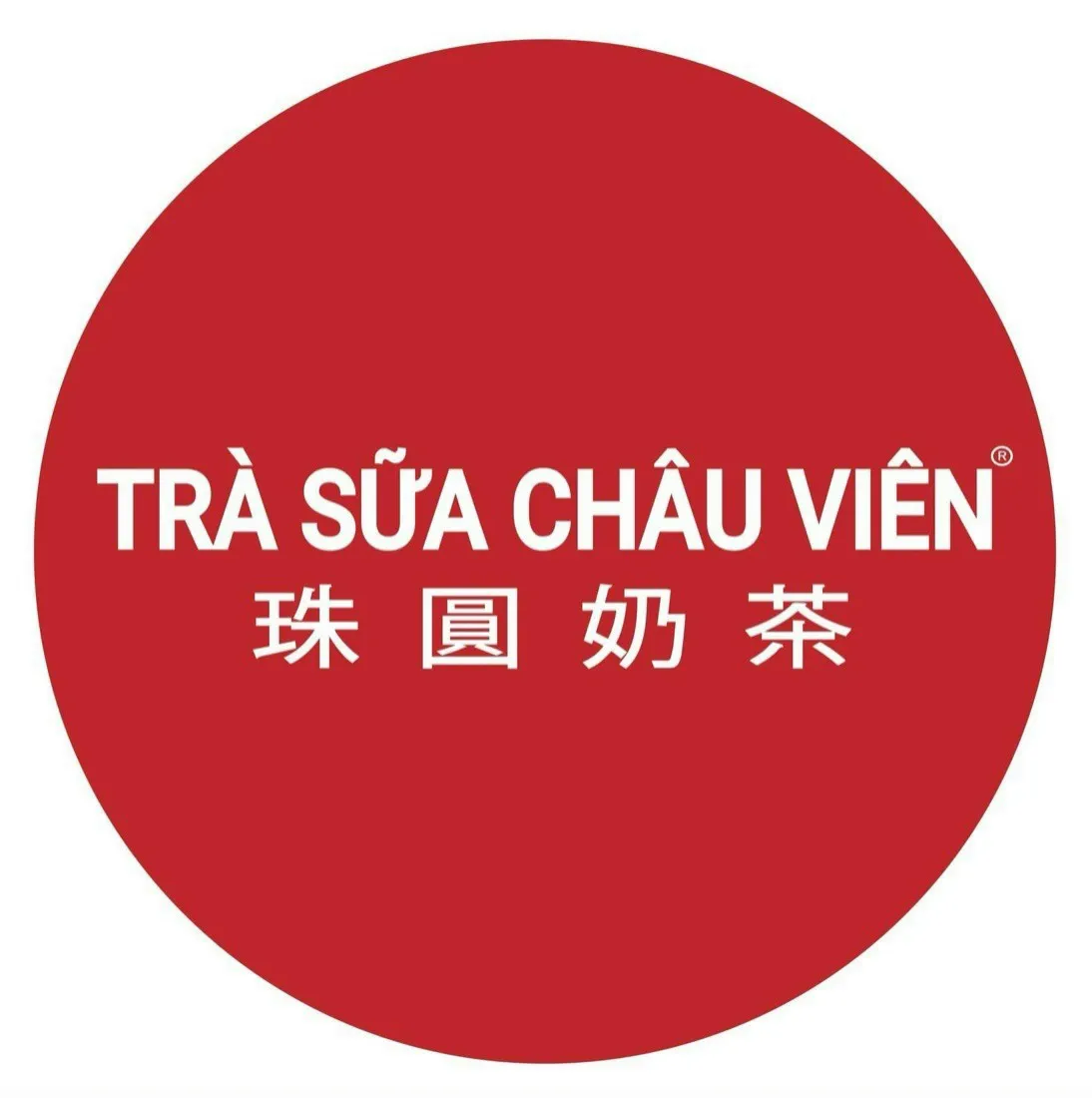 Logo Trà Sữa Châu Viên